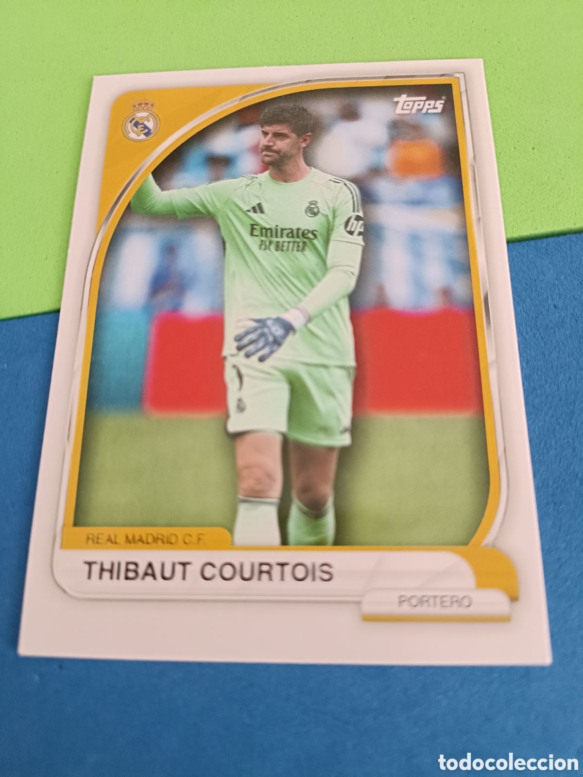 Cromos de F&uacute;tbol: Topps Real Madrid coleccionista Tin 2025 2026 - 1 Courtois