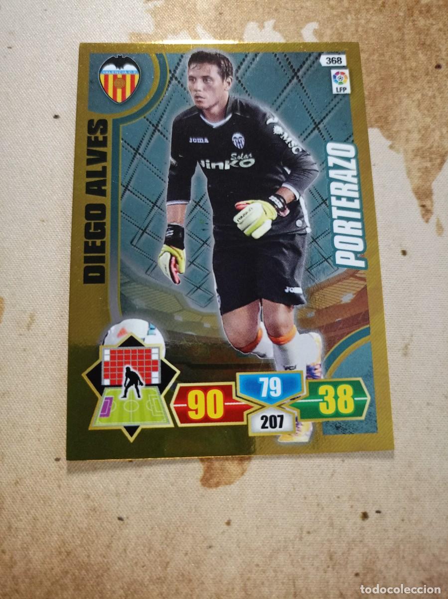 Fu&szlig;ball-Sticker: Porterazo 368 DIEGO ALVES Adrenalyn 2013-14