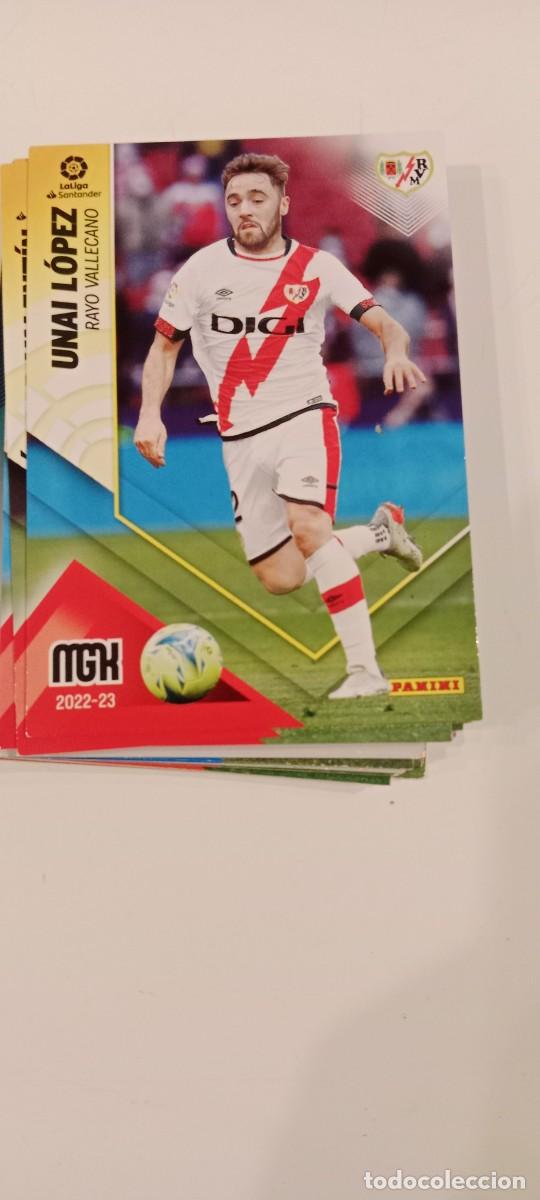 Cromos de F&uacute;tbol: UNAI LOPEZ RAYO VALLECANO MEGACRACKS MGK PANINI 2022 2023 22 23 HJ7OJ