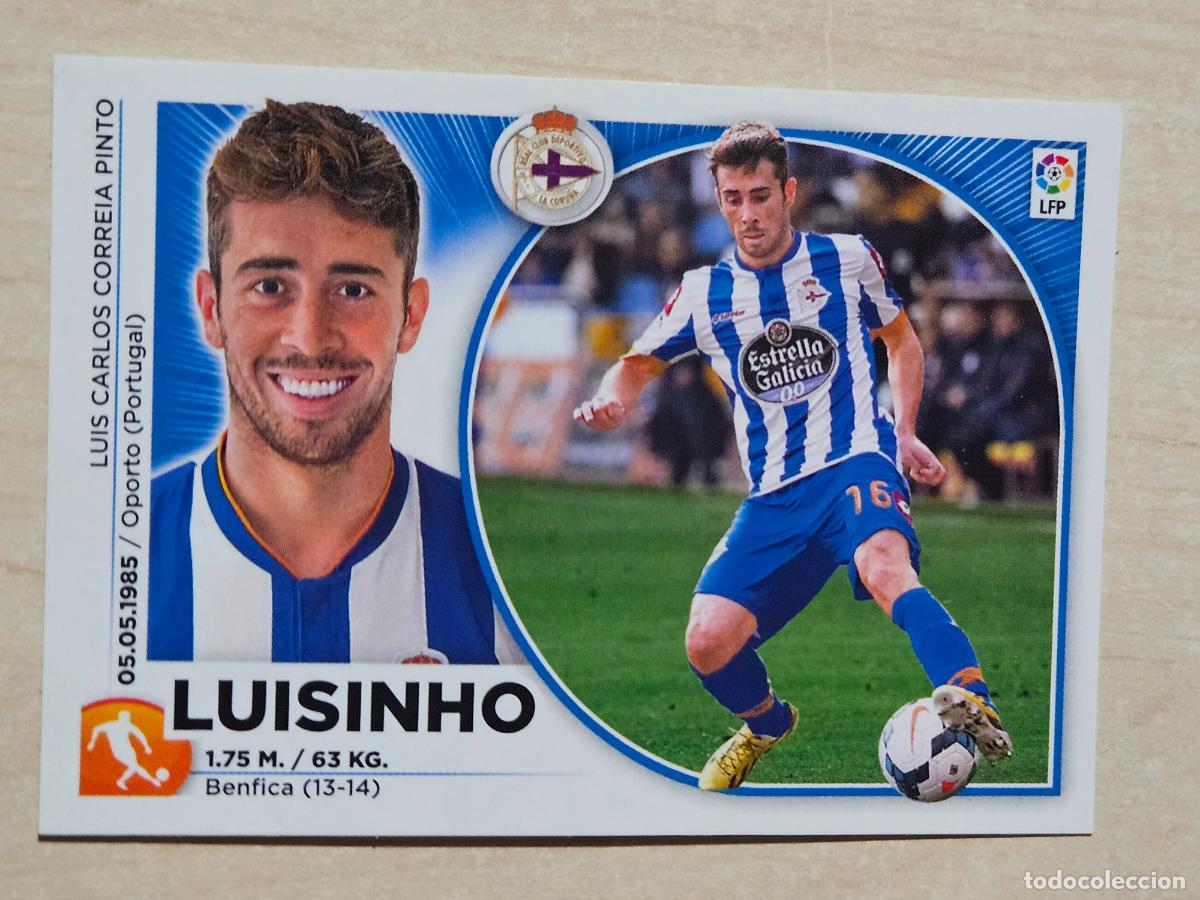 Figurine di Calcio: N&ordm; 12 LUISINHO - ESTE 2014 2015 - 14 15 - CROMO SIN PEGAR - DEPORTIVO DE LA CORU&Ntilde;A