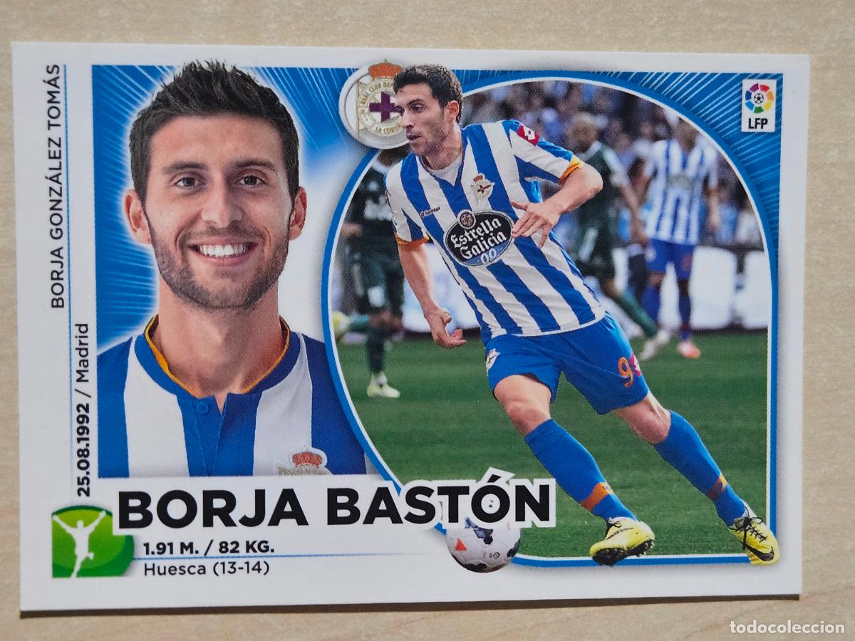 Football Stickers: N&ordm; 18 BORJA BASTON - ESTE 2014 2015 - 14 15 - CROMO SIN PEGAR - DEPORTIVO DE LA CORU&Ntilde;A