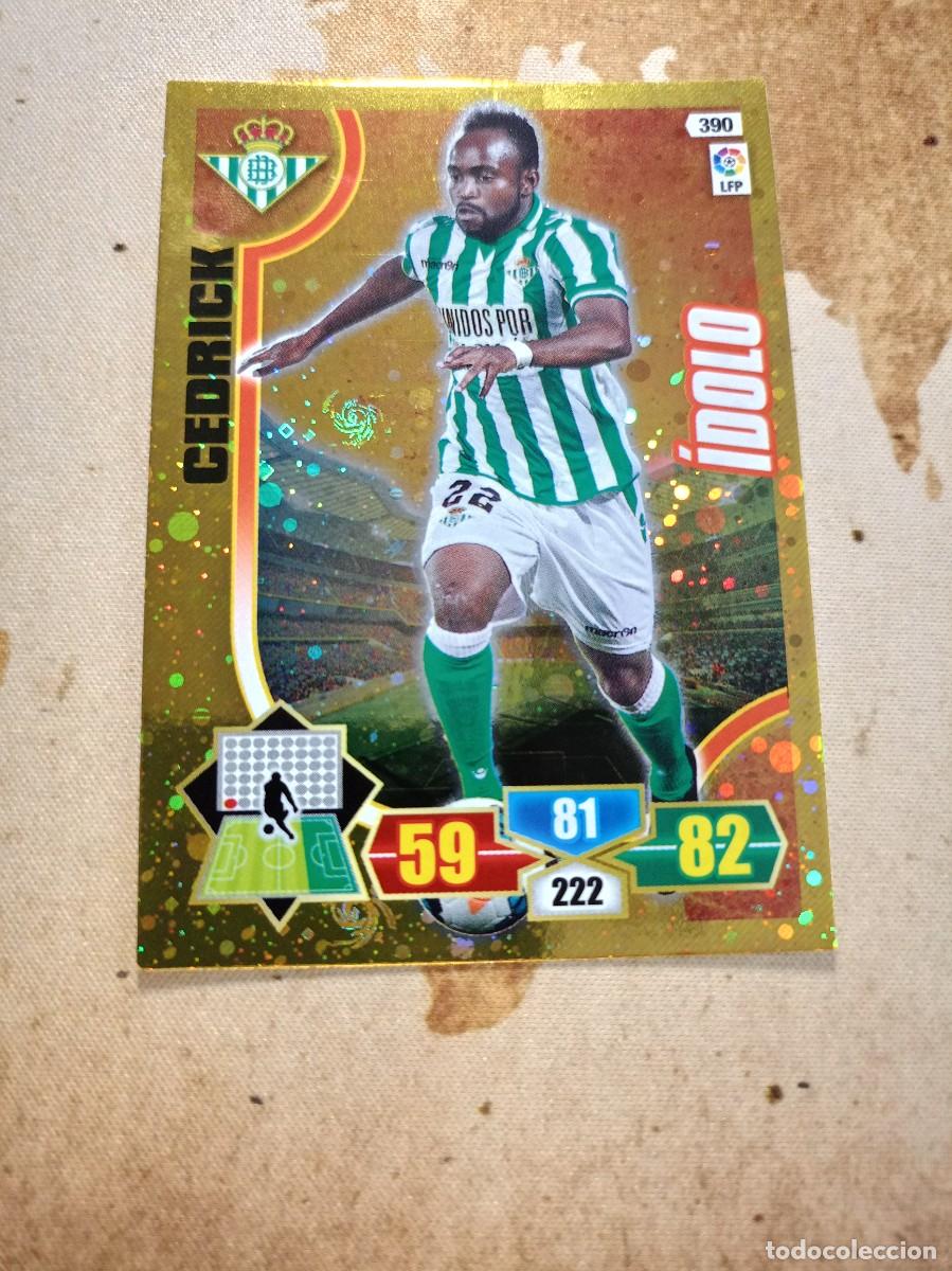 Cromos de f&uacute;tbol: &Iacute;dolo 390 CEDRICK Adrenalyn 2013-14