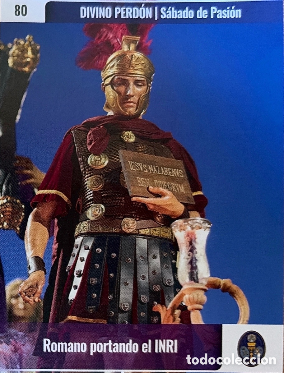 Fu&szlig;ball-Sticker: 80.- HOLY CARDS SEMANA SANTA SEVILLA 2026