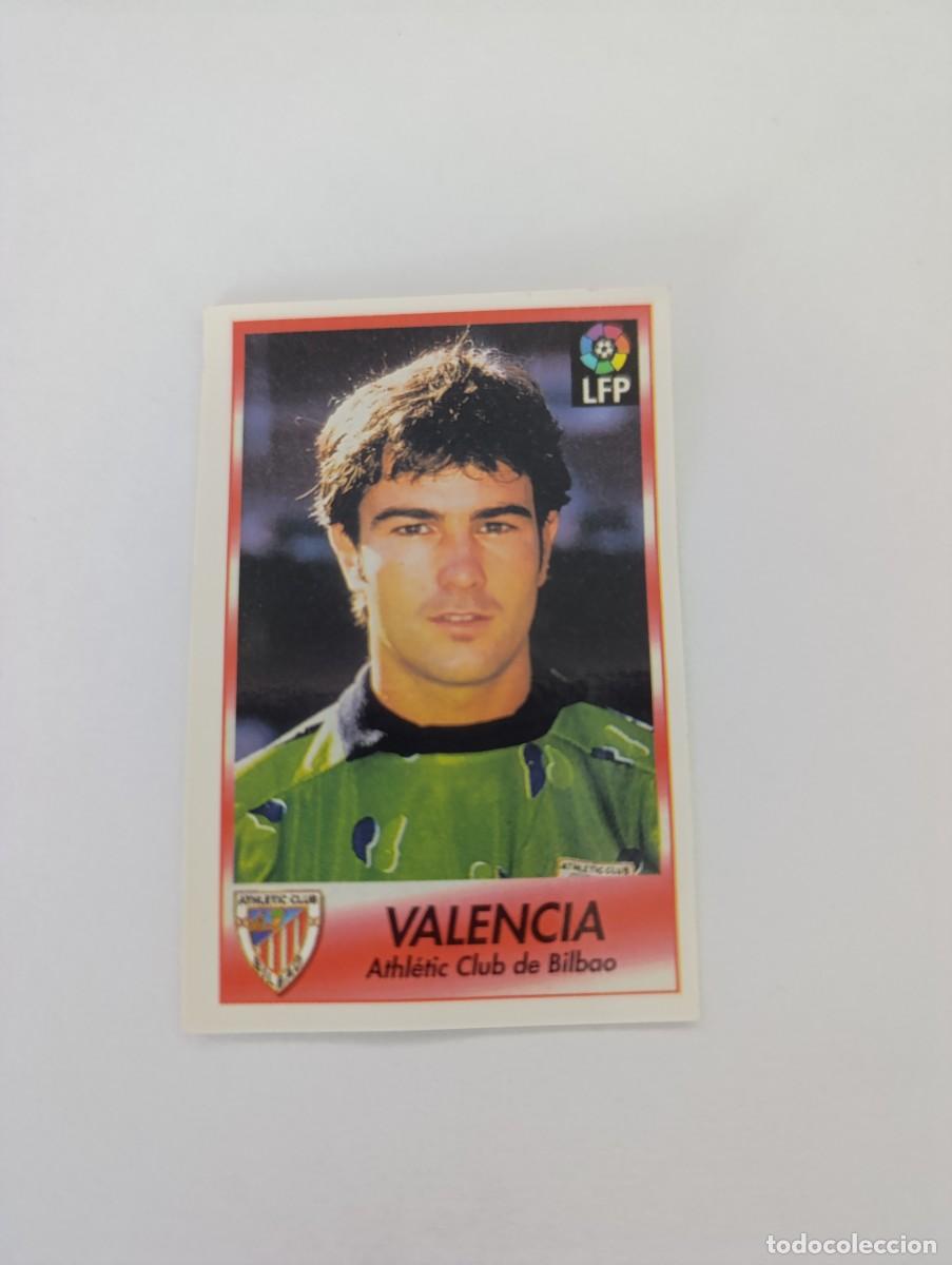 Cromos de f&uacute;tbol: Bollycao &Aacute;lbum liga f&uacute;tbol 1996 1997 Valencia Athletic Club
