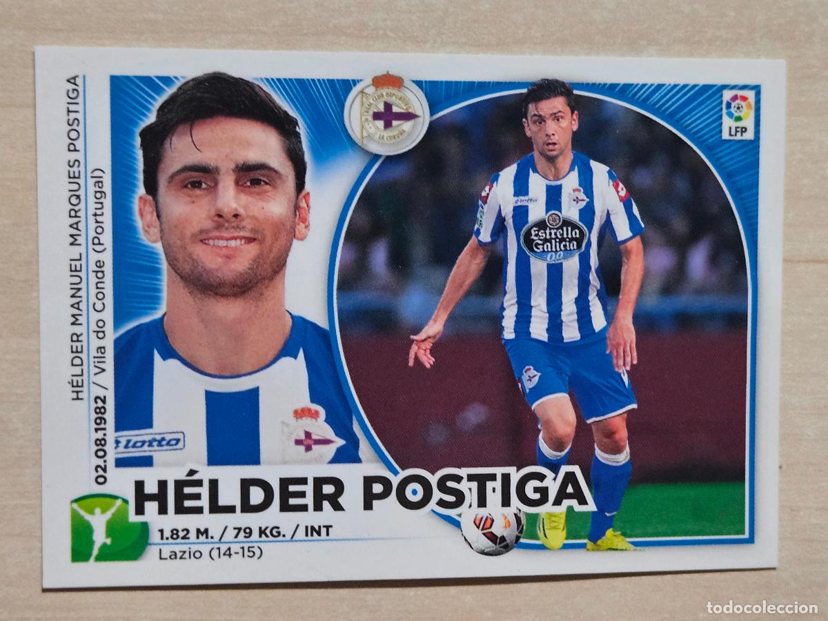 Football Stickers: EDICIONES ESTE 2014 15 COLOCA HELDER POSTIGA - CROMO SIN PEGAR -