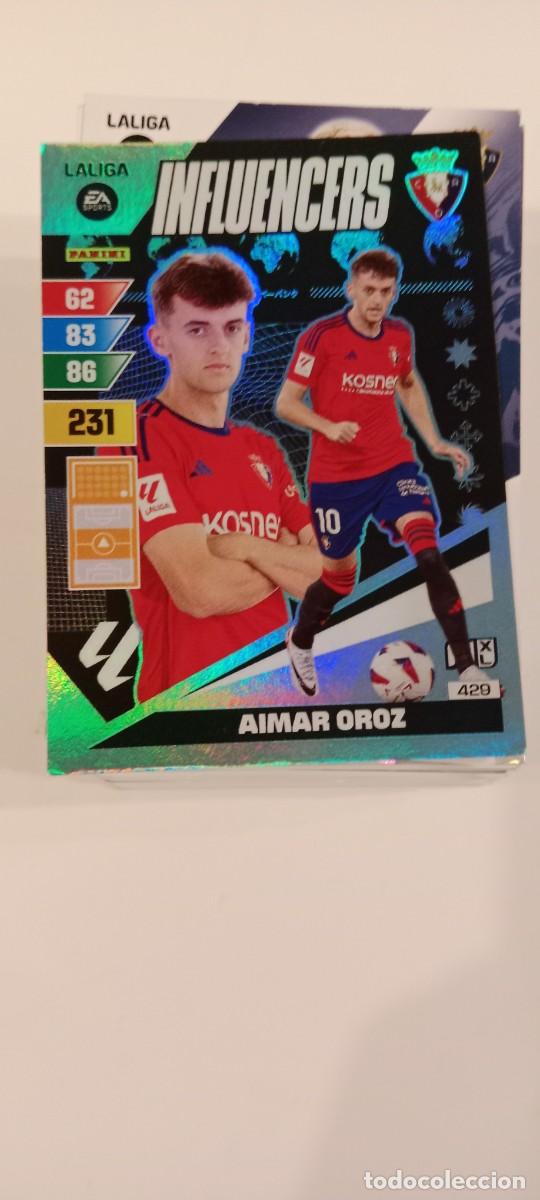 Cromos de Futebol: AIMAR OROZ INFLUENCERS OSASUNA ADRENALYN 2023 2024 23 24 PANINI HJ7OJ