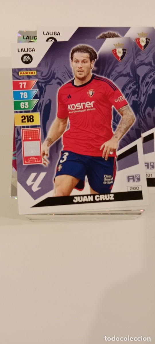 Figurine di Calcio: JUAN CRUZ OSASUNA ADRENALYN 2023 2024 23 24 PANINI HJ7OJ