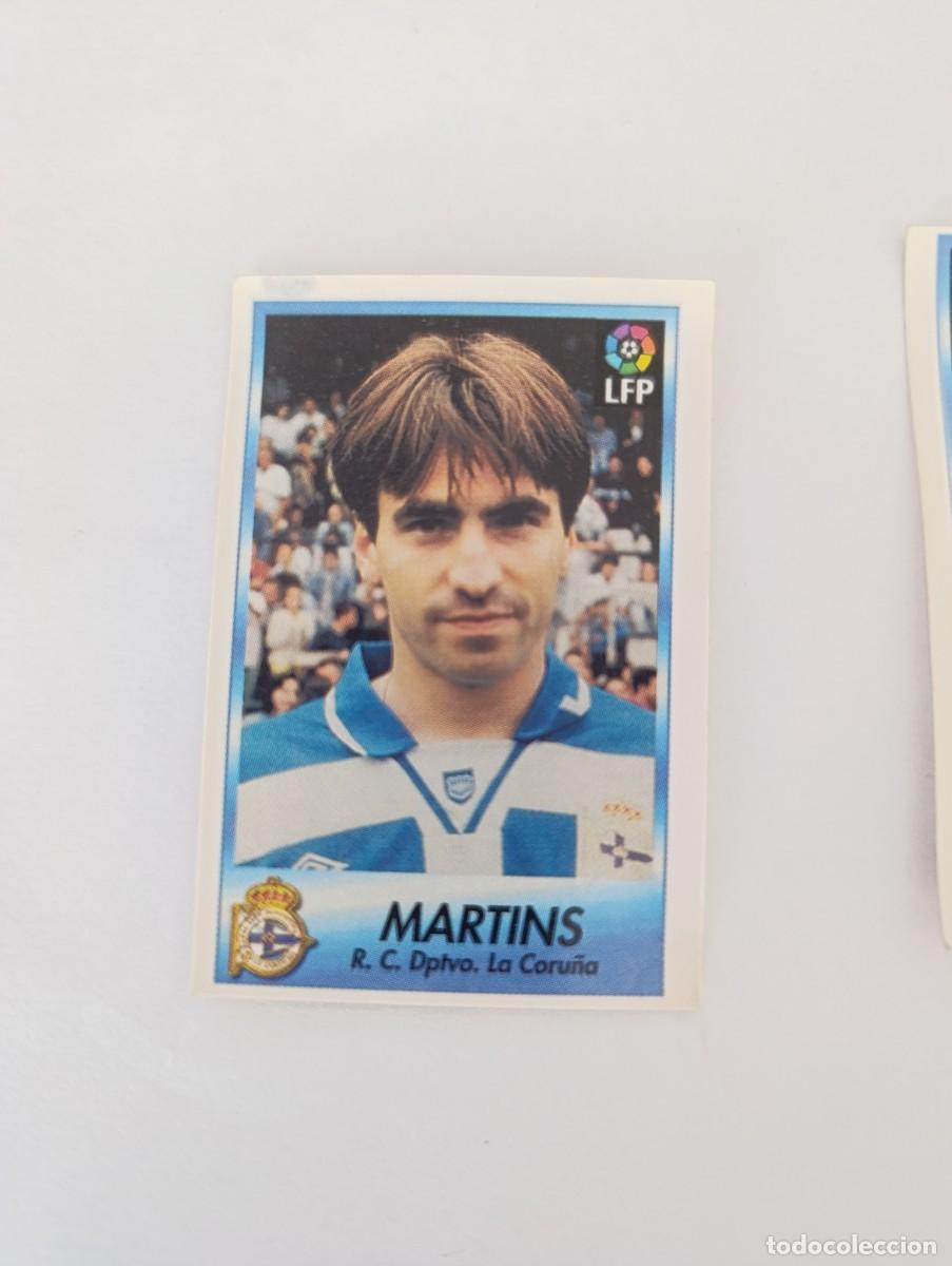 Cromos de f&uacute;tbol: Bollycao &Aacute;lbum liga f&uacute;tbol 1996 1997 Martins Deportivo de la Coru&ntilde;a