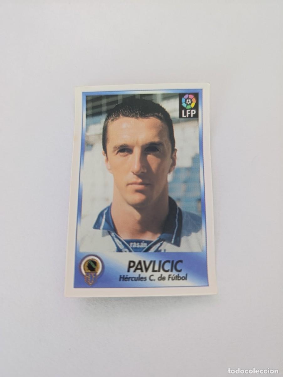 Fu&szlig;ball-Sticker: Bollycao &Aacute;lbum liga f&uacute;tbol 1996 1997 Pavlicic H&eacute;rcules