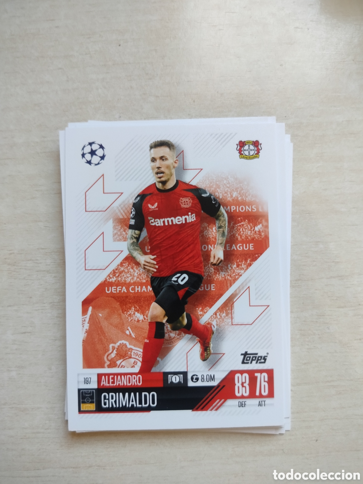 Figurine di Calcio: GRIMALDO 197 MATCH ATTAX 2024 2025 24 25 TOPPS