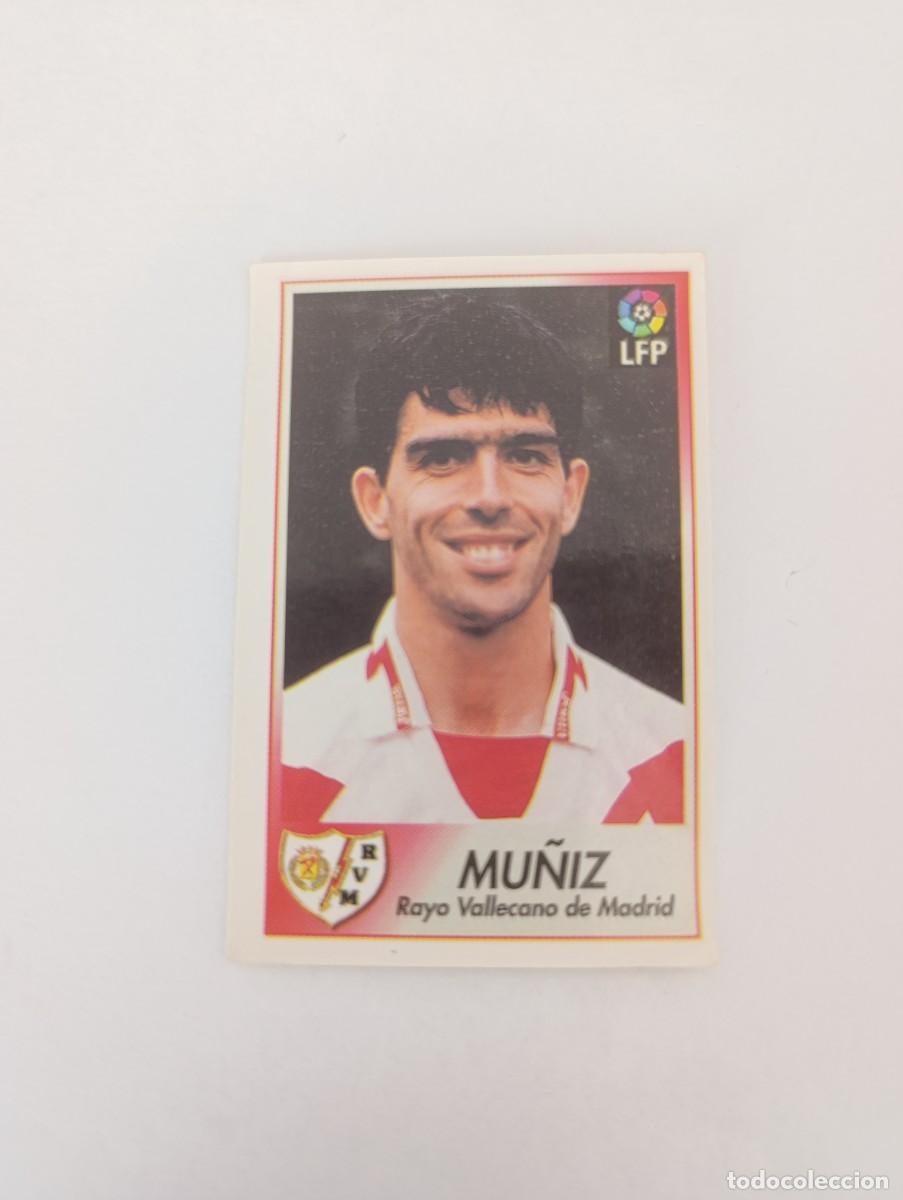 Cromos de F&uacute;tbol: Bollycao &Aacute;lbum liga f&uacute;tbol 1996 1997 Mu&ntilde;iz Rayo Vallecano