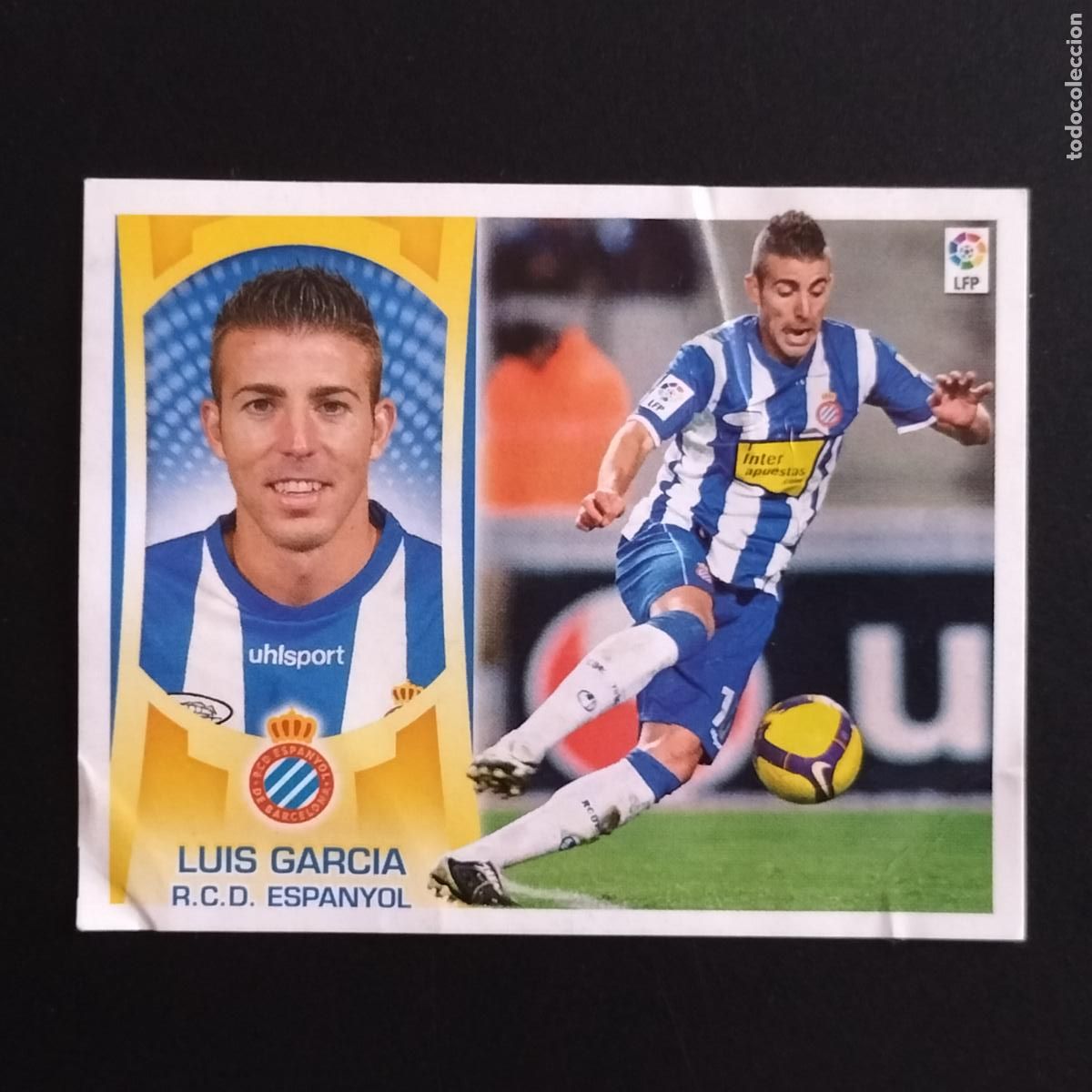 Figurine di Calcio: DEFECTOS 15 A LUIS GARCIA ESPANYOL EDICIONES ESTE CROMOS LIGA FUTBOL 2009-2010 09-10 PANINI