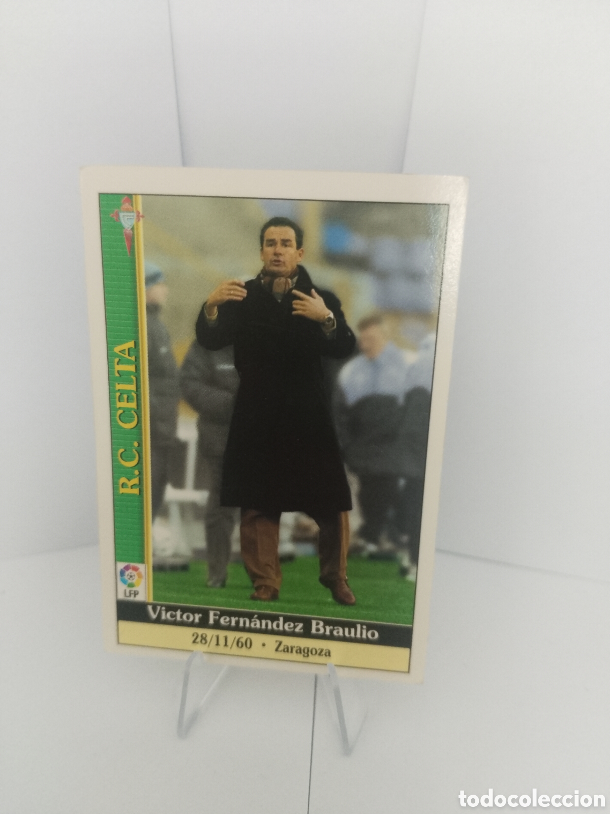 Cromos de Futebol: V&iacute;ctor Fern&aacute;ndez 74 Celta fichas 2000