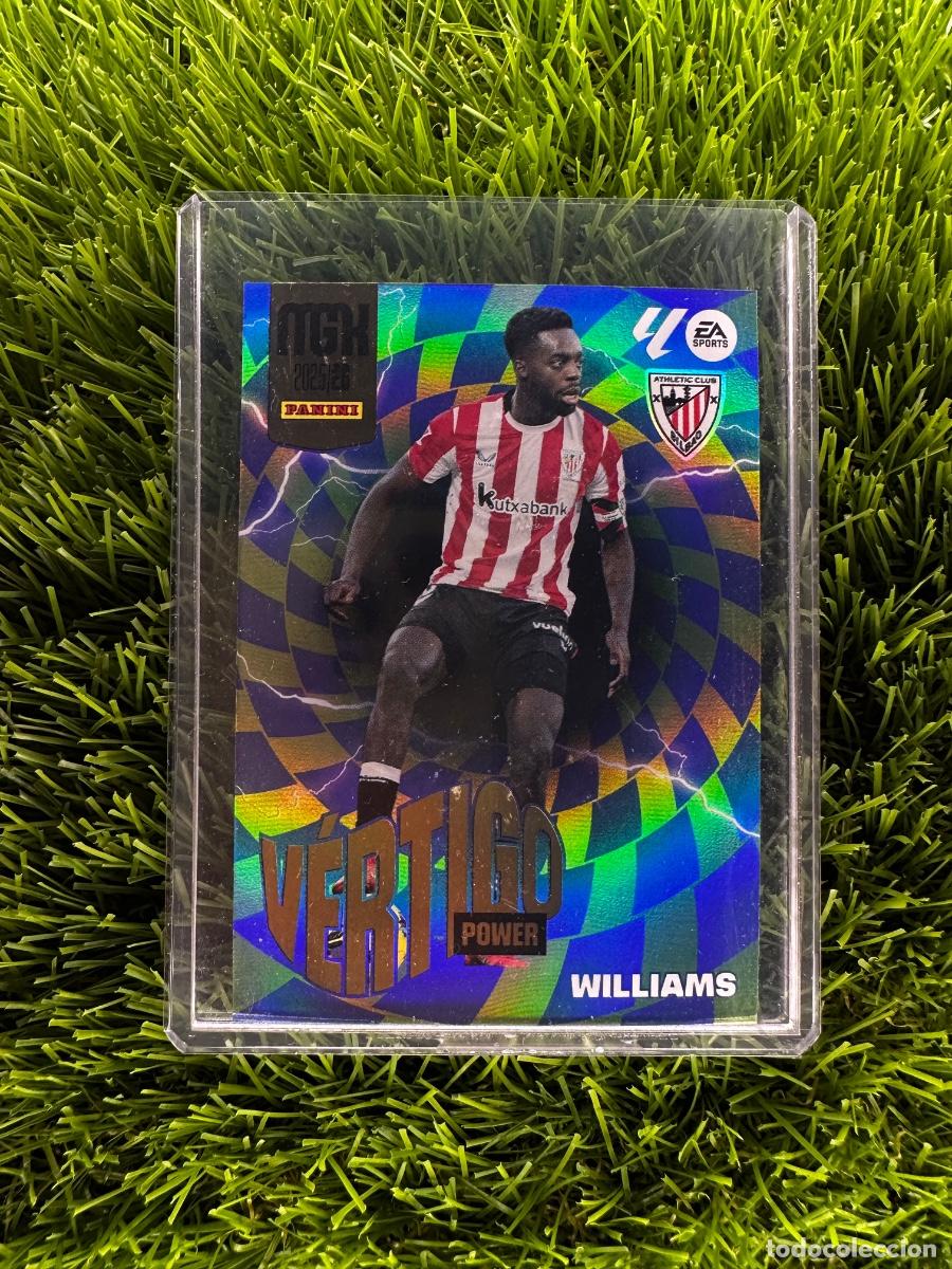 Cromos de f&uacute;tbol: N&ordm; P386 Williams V&eacute;rtigo Power Athletic Club Megacracks 25 26