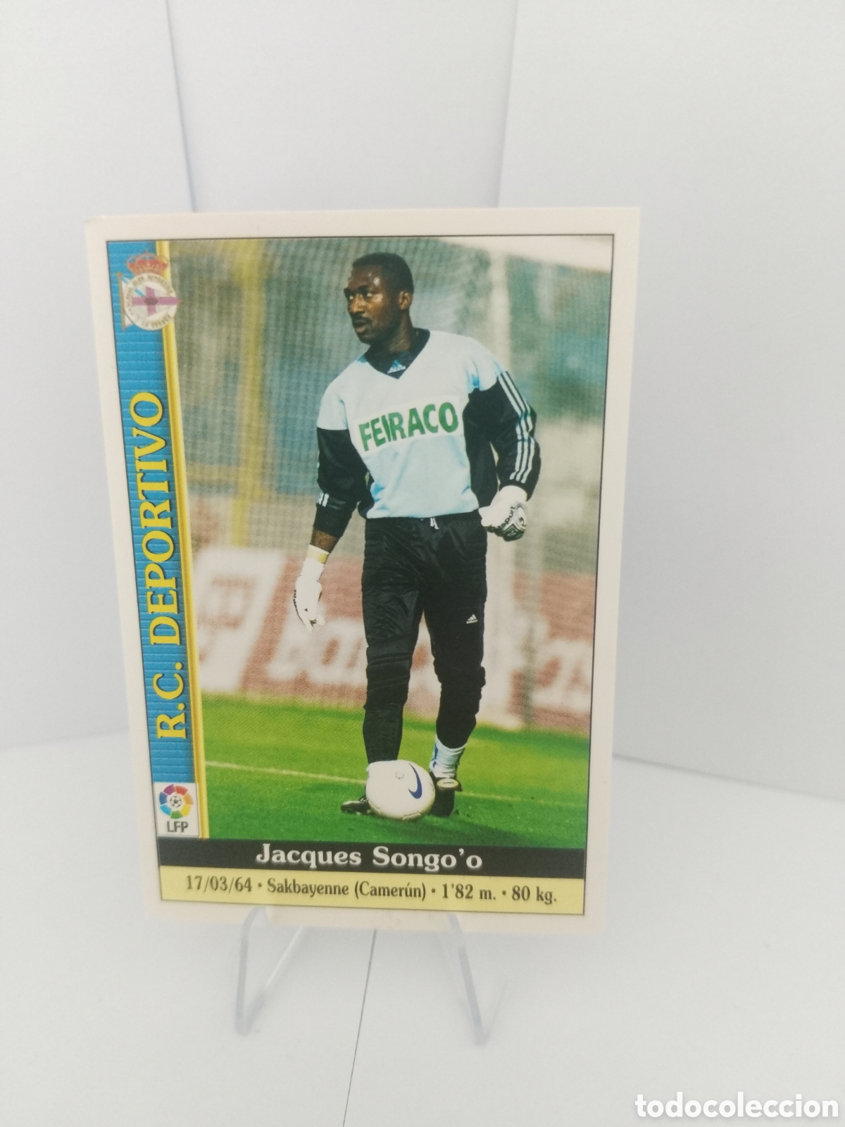 Football Stickers: Songo'o 93 Deportivo fichas 2000