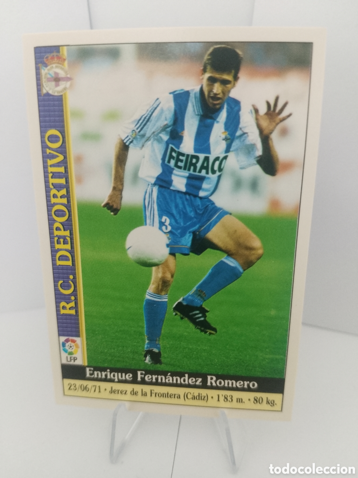 Cromos de Futebol: Romero 95 Deportivo fichas 2000