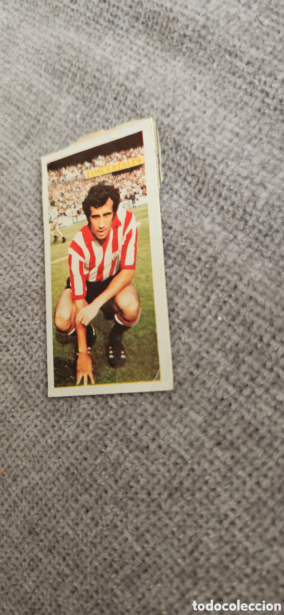 Football Stickers: Irureta atl&eacute;tico de Madrid fichaje 15 este 1975 1976 75 76