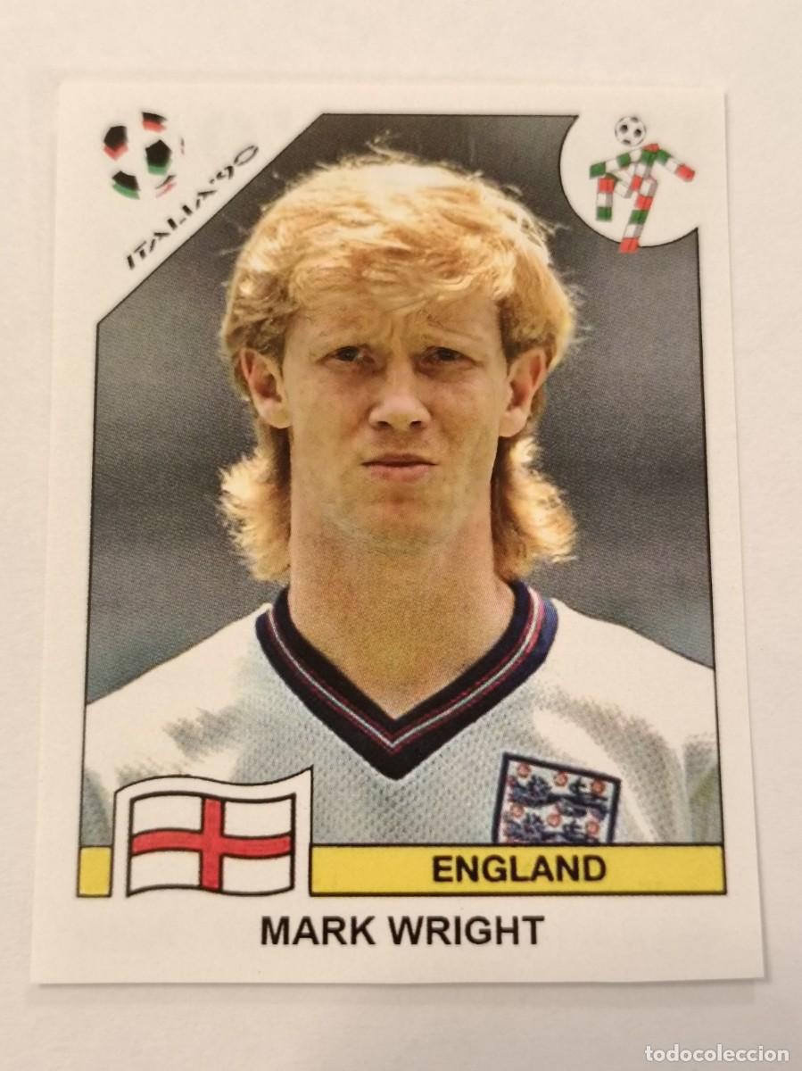 Fu&szlig;ball-Sticker: MARK WRIGHT INGLATERRA ITALIA 90 PANINI