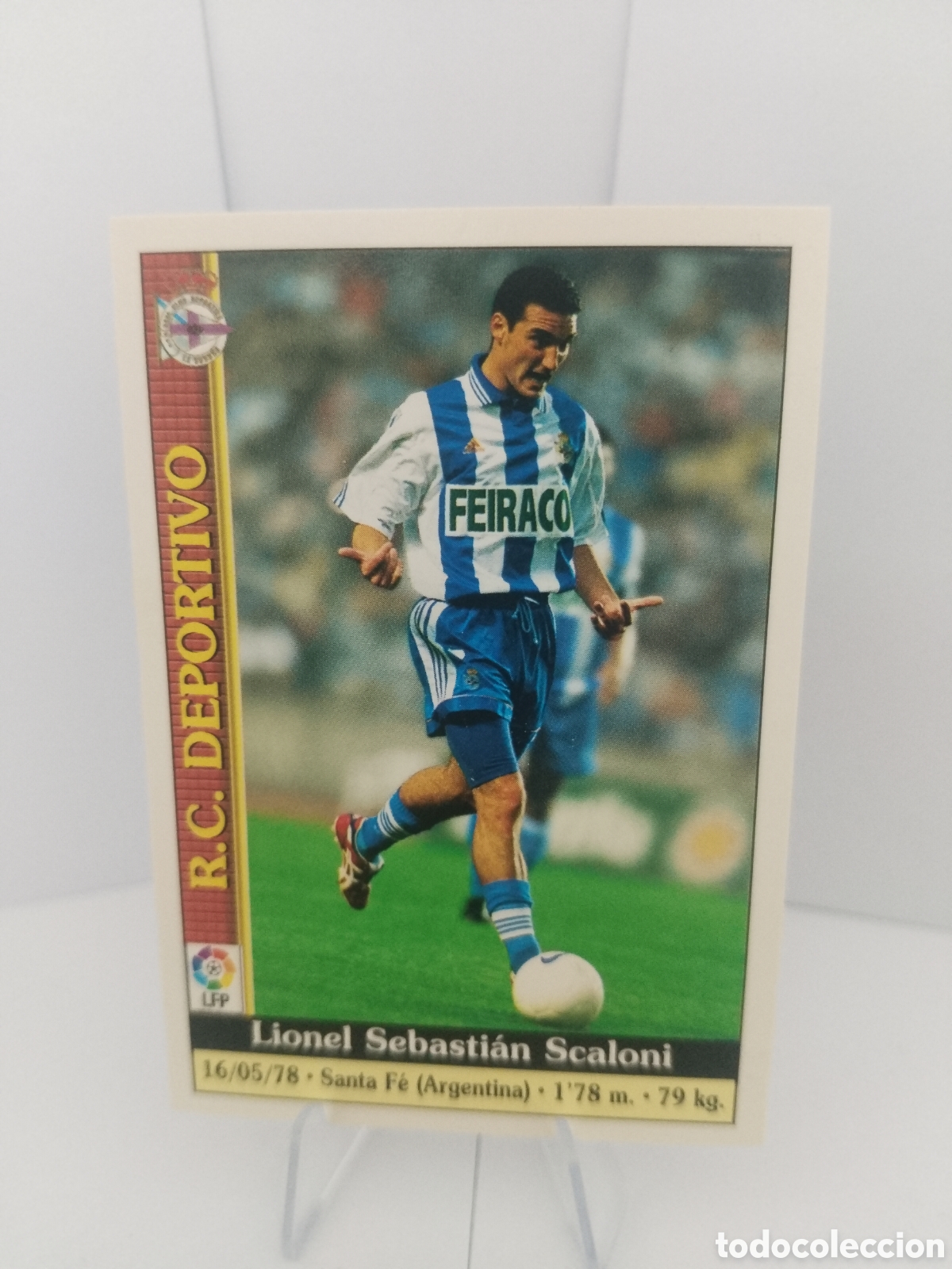 Cromos de Futebol: Scaloni 100 Deportivo fichas 2000