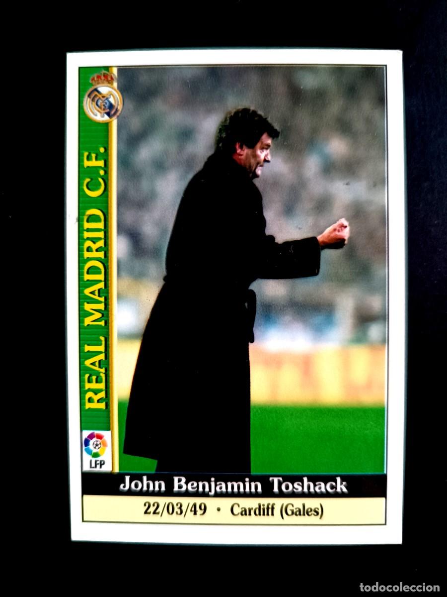 Fu&szlig;ball-Sticker: 20 TOSHACK - REAL MADRID C.F. - MUNDICROMO 2000