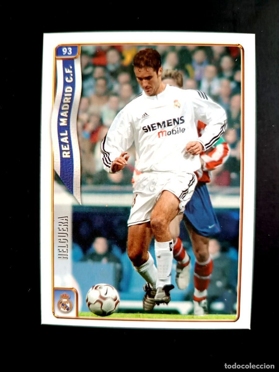 Fu&szlig;ball-Sticker: 93 IV&Aacute;N HELGUERA - REAL MADRID C.F. - MUNDICROMO 2005