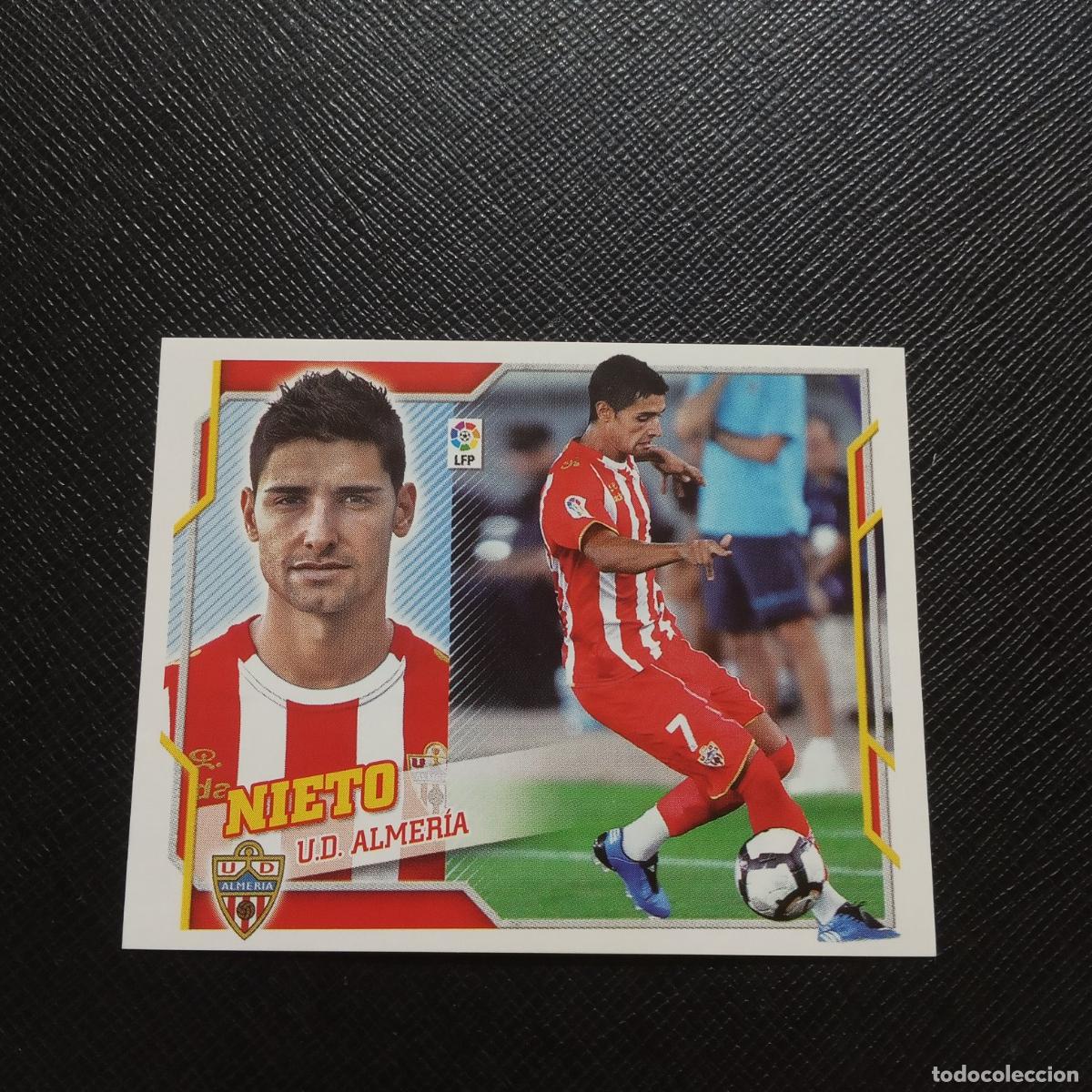 Football Stickers: NIETO ALMERIA ESTE 2010 2011 CROMO FUTBOL 10 11 - SIN PEGAR - A203 PG1