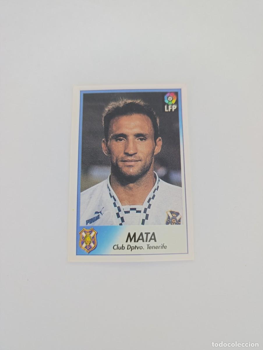 Cromos de f&uacute;tbol: Bollycao &Aacute;lbum liga f&uacute;tbol 1996 1997 Mata Tenerife