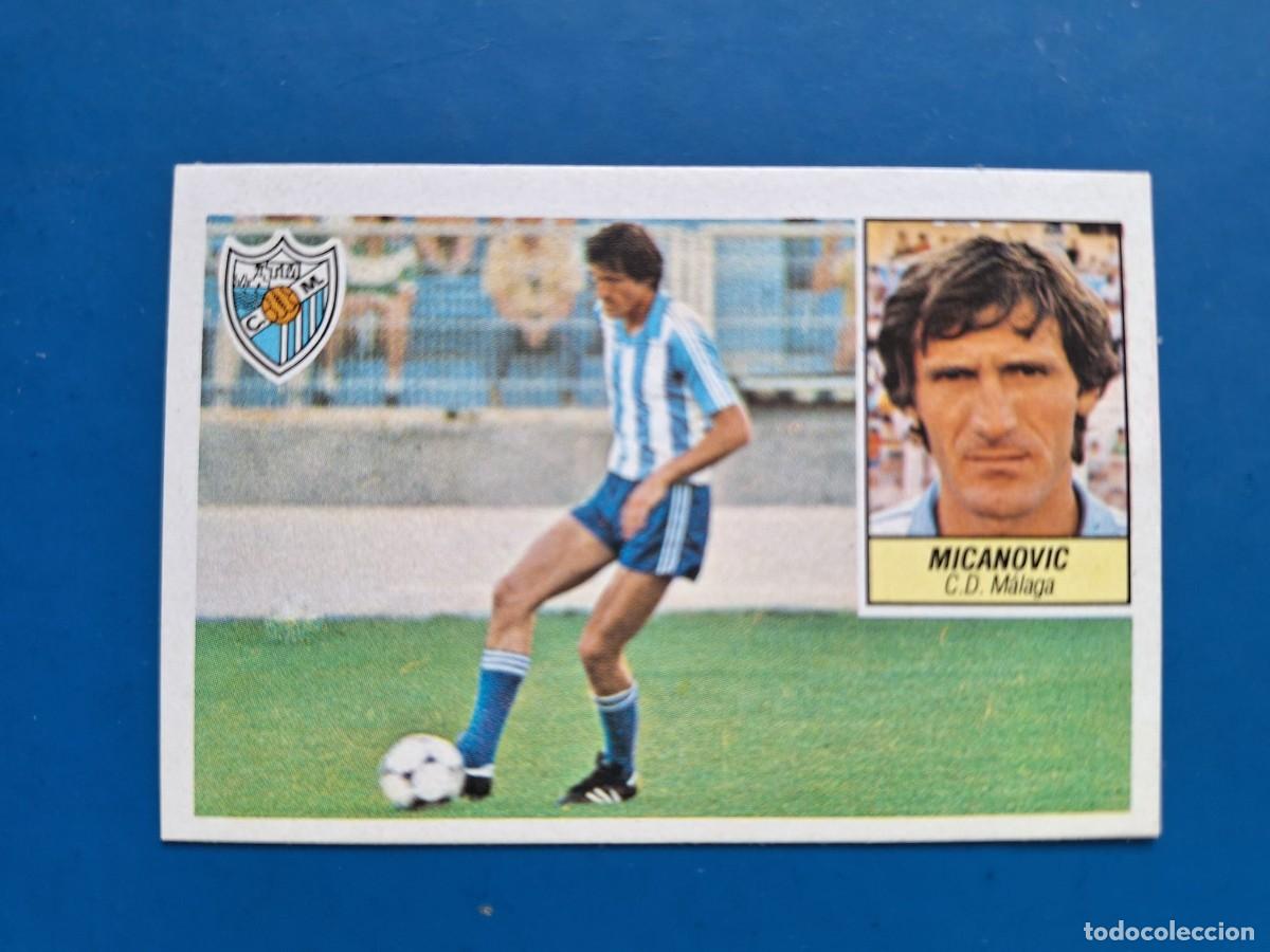 Fu&szlig;ball-Sticker: Este 84 85 1984 1985 Micanovic Malaga Ultimos Fichajes UF 13