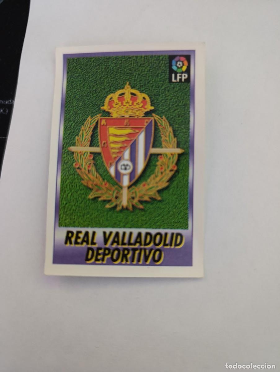 Cromos de f&uacute;tbol: Bollycao &Aacute;lbum liga f&uacute;tbol 1996 1997 Escudo Valladolid