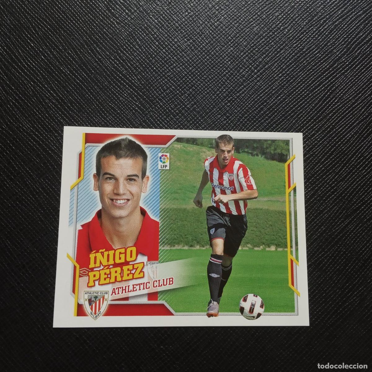 Football Stickers: I&Ntilde;IGO PEREZ BILBAO ESTE 2010 2011 CROMO FUTBOL 10 11 - SIN PEGAR - A203 PG10 COLOCA