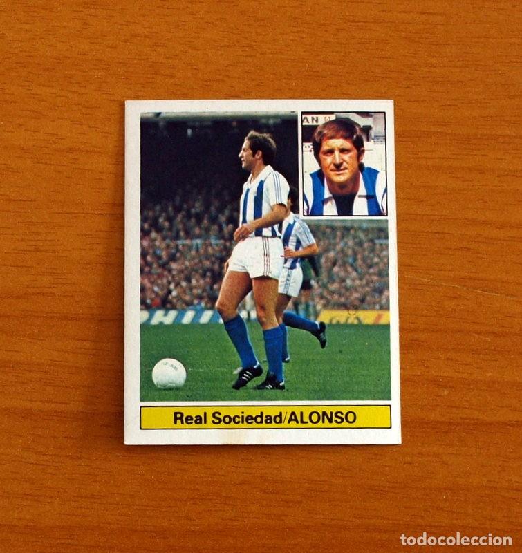 Cromos de f&uacute;tbol: Real Sociedad - Alonso - Ediciones Este Liga 1981-1982, 81-82 - Nunca pegado