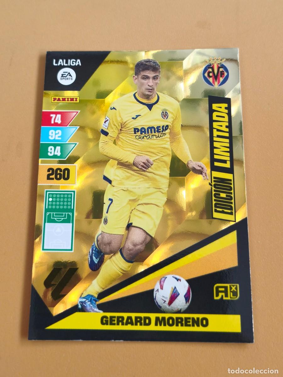 Fu&szlig;ball-Sticker: gerard moreno, 2023 24 edicion limitada