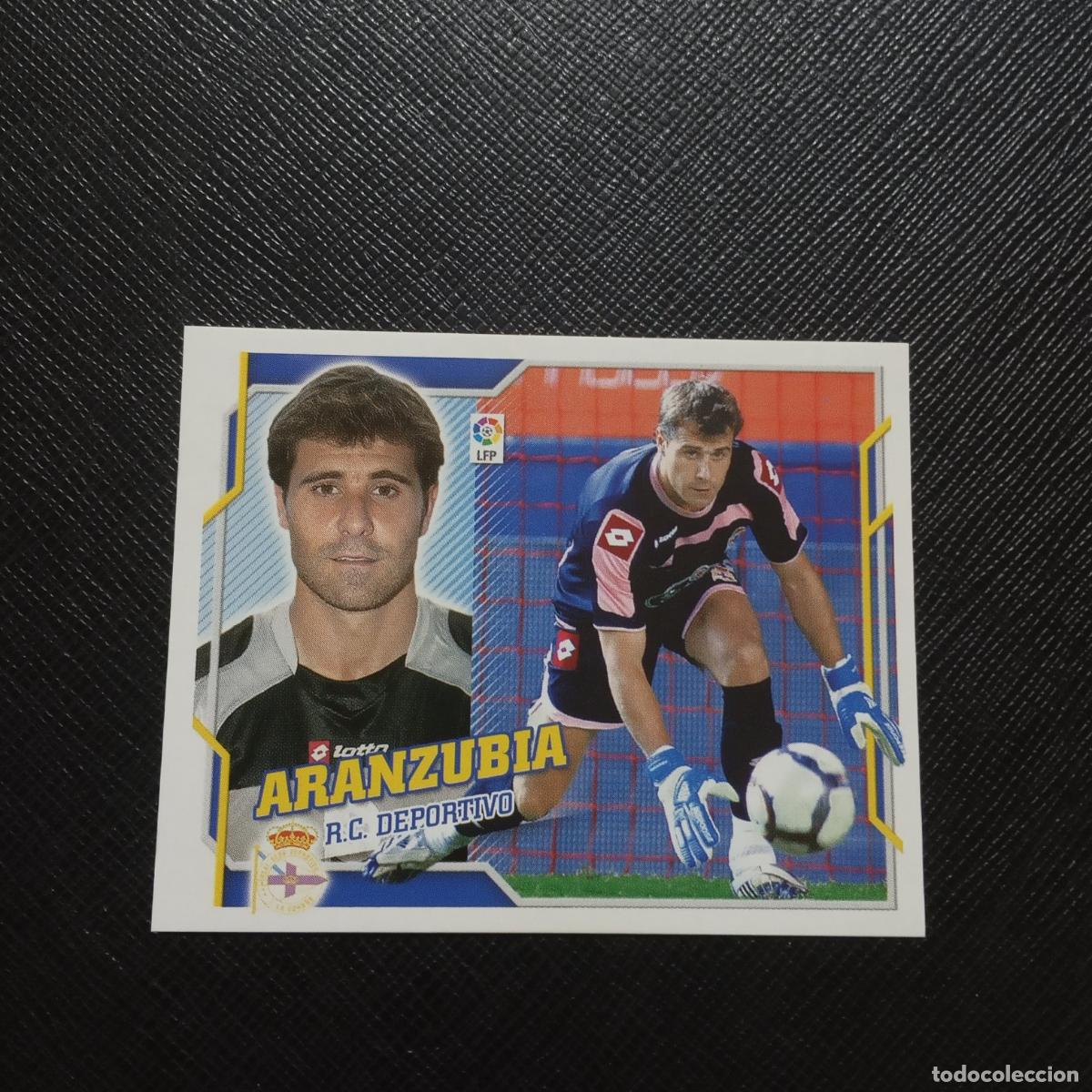 Fu&szlig;ball-Sticker: ARANZUBIA DEPORTIVO CORU&Ntilde;A ESTE 2010 2011 CROMO FUTBOL 10 11 - SIN PEGAR - A203 PG46