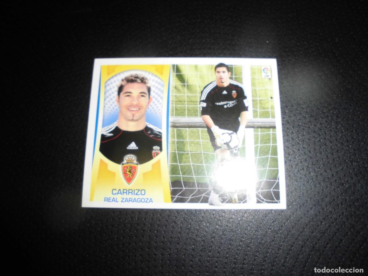 Cromos de F&uacute;tbol: CROMO DE FUTBOL: CARRIZO - REAL ZARAGOZA - EDICIONES ESTE. LIGA 2009 - 2010. 09/10.