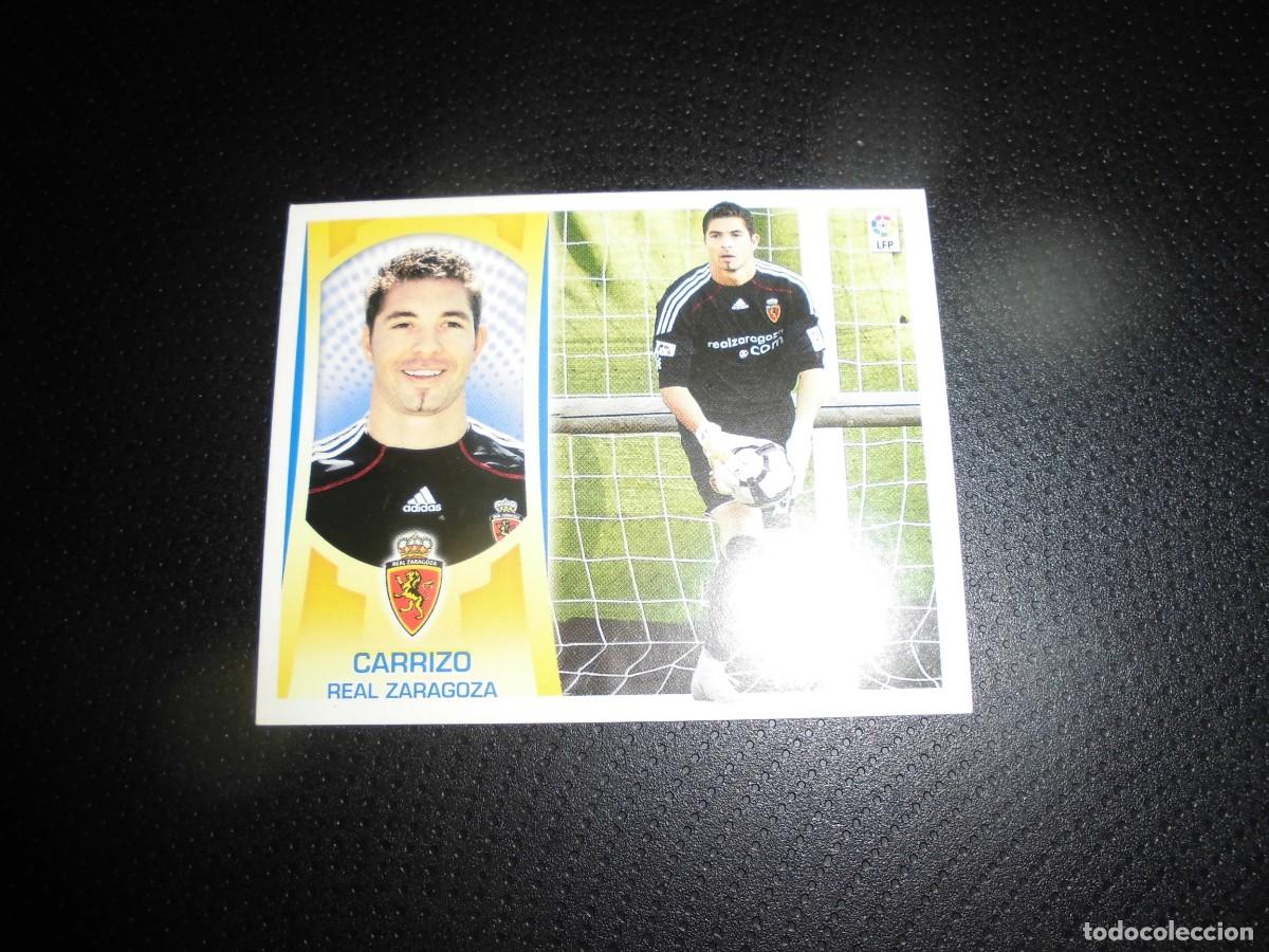 Cromos de F&uacute;tbol: CROMO DE FUTBOL: CARRIZO - REAL ZARAGOZA - EDICIONES ESTE. LIGA 2009 - 2010. 09/10.