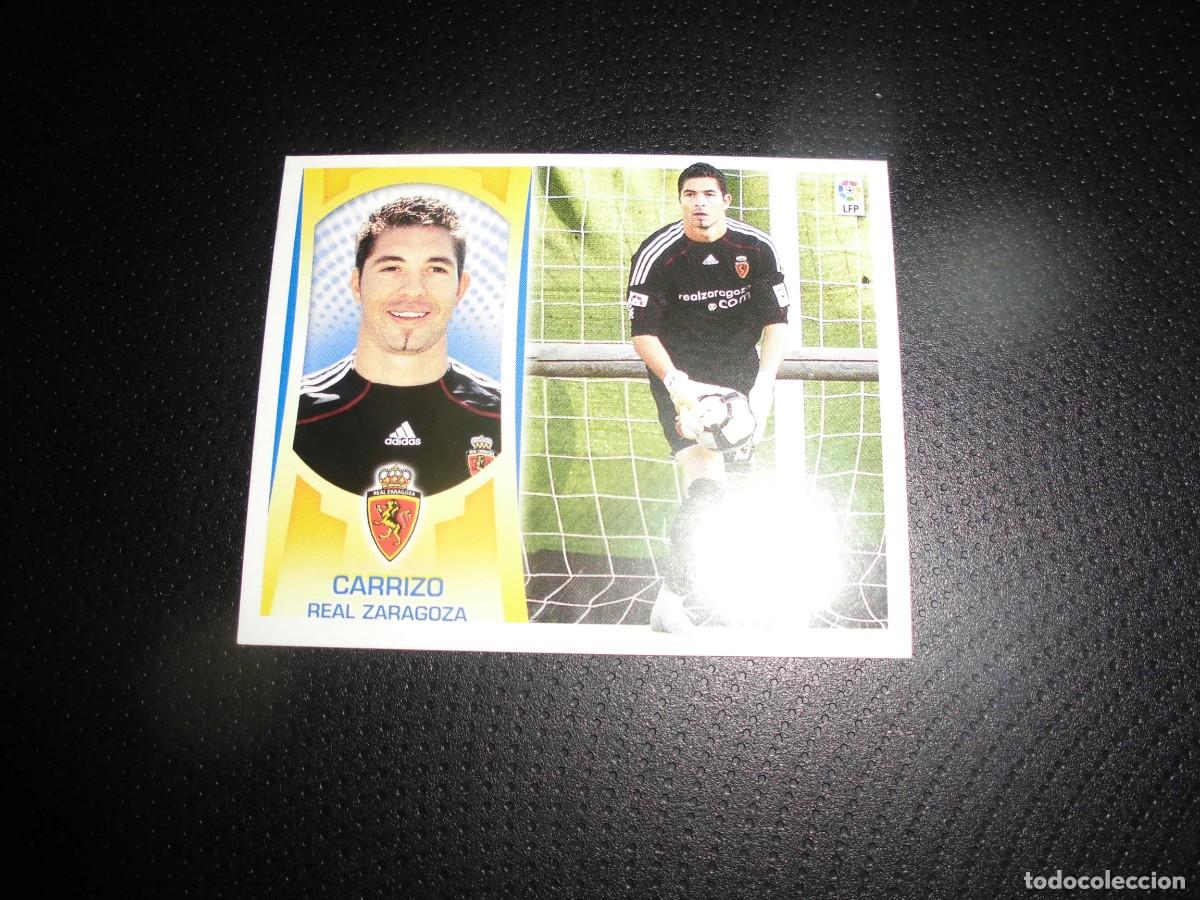 Cromos de F&uacute;tbol: CROMO DE FUTBOL: CARRIZO - REAL ZARAGOZA - EDICIONES ESTE. LIGA 2009 - 2010. 09/10.