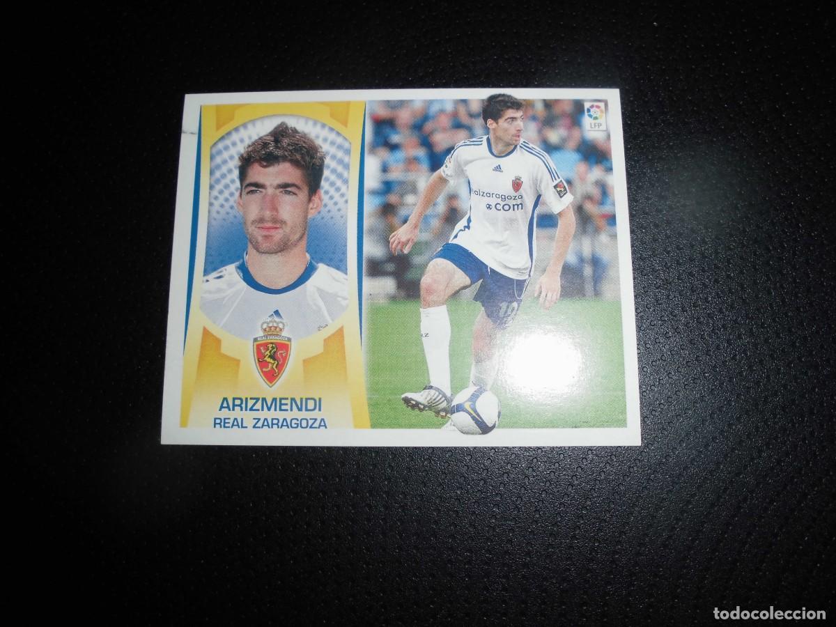 Cromos de F&uacute;tbol: CROMO DE FUTBOL: ARIZMENDI - REAL ZARAGOZA - EDICIONES ESTE. LIGA 2009 - 2010. 09/10.
