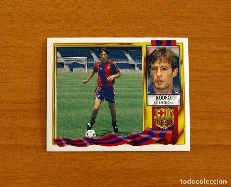 Figurine di Calcio: F&uacute;tbol Club Barcelona - Kodro - Ediciones Este Liga 1995-1996, 95-96 - Nunca pegado