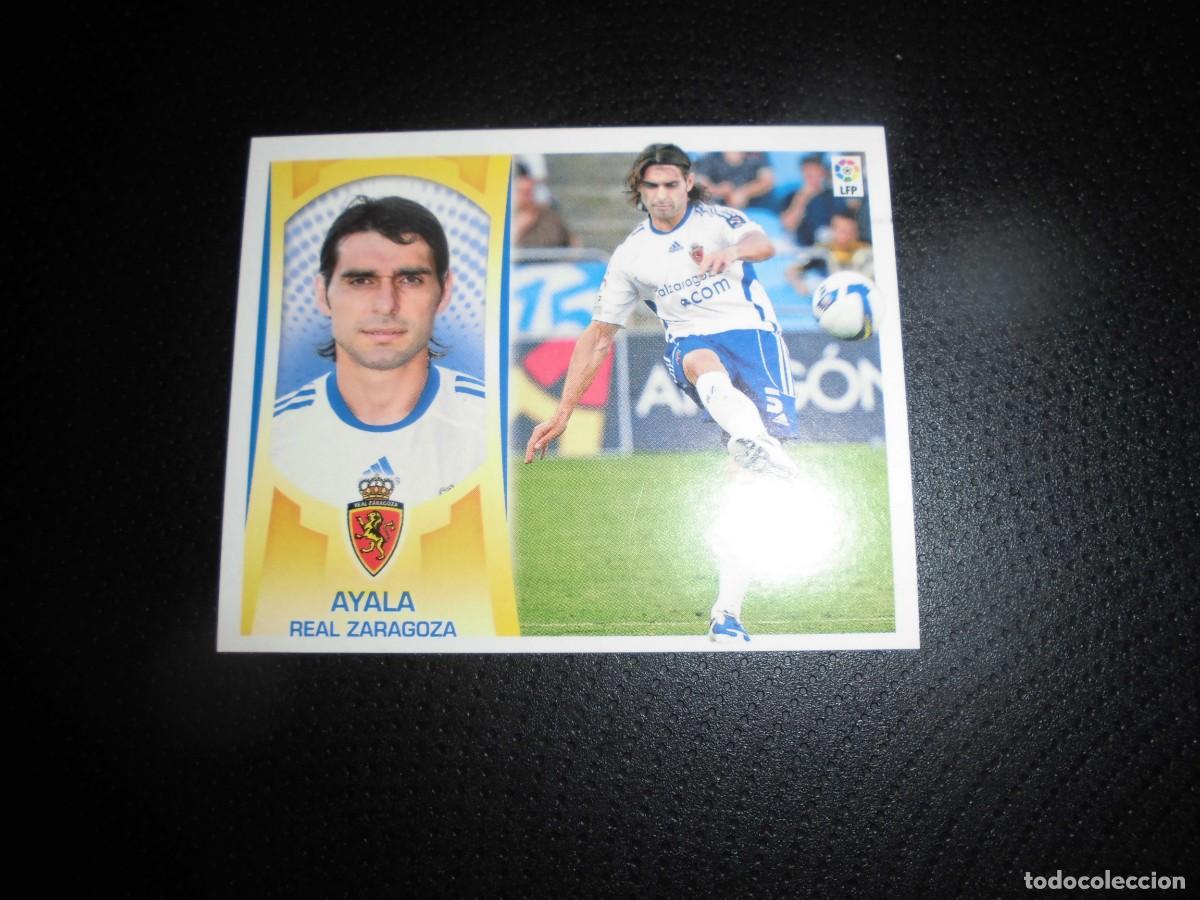 Football Stickers: CROMO DE FUTBOL: AYALA - N&ordm; 4 - REAL ZARAGOZA - EDICIONES ESTE. LIGA 2009 - 2010. 09/10.