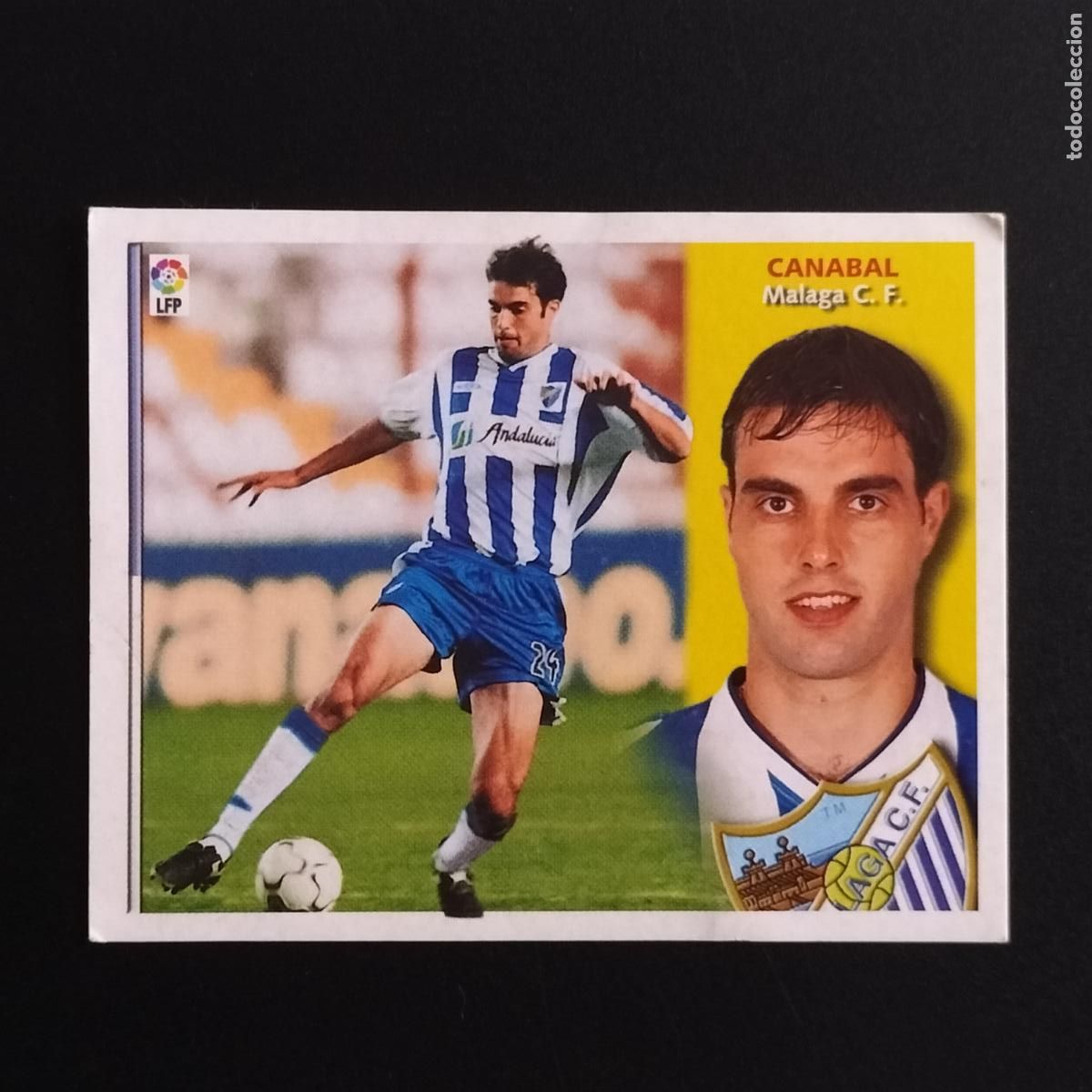 Figurine di Calcio: CANABAL MALAGA EDICIONES ESTE CROMOS ALBUM LIGA FUTBOL 2002 2003 02 03