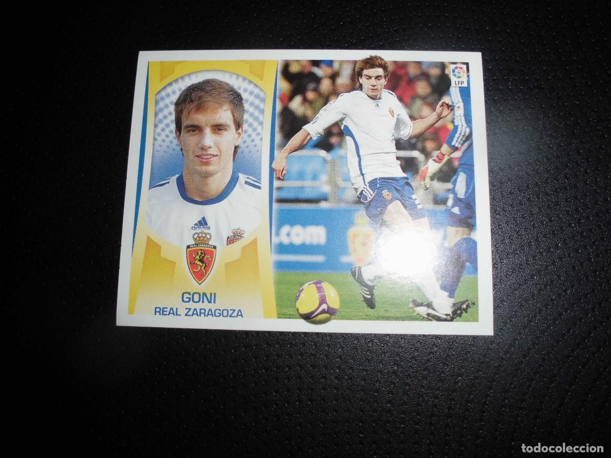 Cromos de F&uacute;tbol: CROMO DE FUTBOL: GONI - N&ordm; 6 B - REAL ZARAGOZA - EDICIONES ESTE. LIGA 2009 - 2010. 09/10.