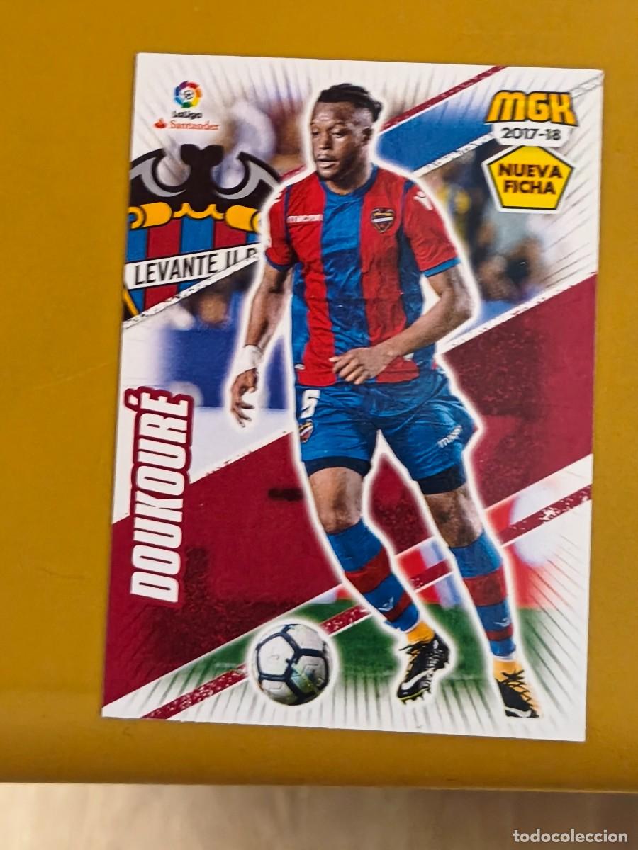 Cromos de f&uacute;tbol: doukoure, 2017 18 nueva ficha - Foto 1