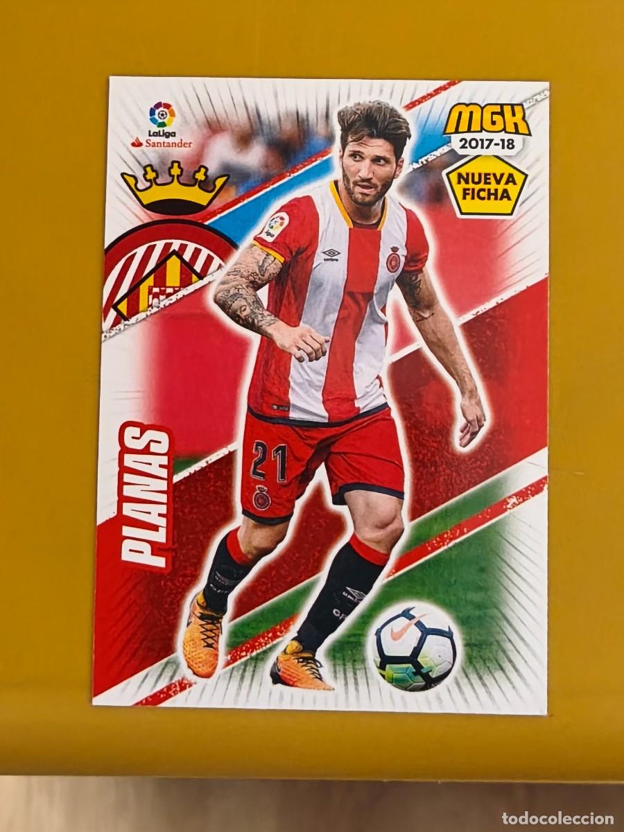 Cromos de f&uacute;tbol: planas, 2017 18 nueva ficha