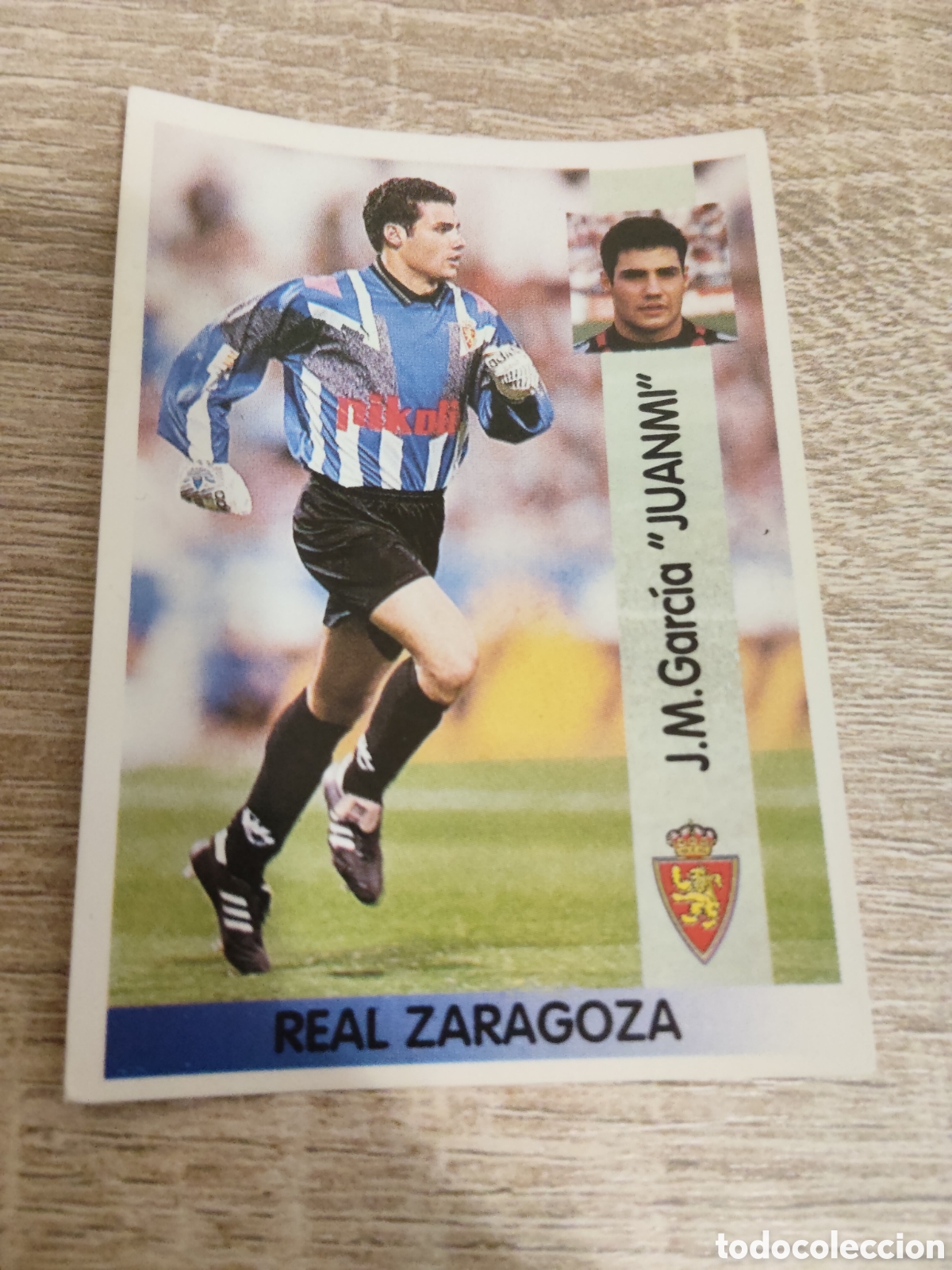 Cromos de F&uacute;tbol: Panini liga 1996 1997 96 97 177 Juanmi Real Zaragoza