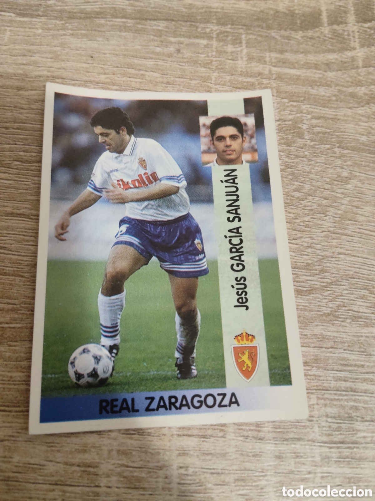Cromos de F&uacute;tbol: Panini liga 1996 1997 96 97 182 Garc&iacute;a Sanjuan Real Zaragoza