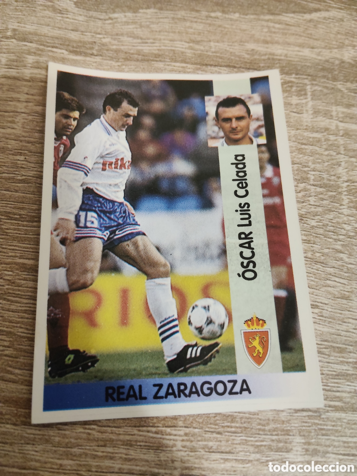 Cromos de F&uacute;tbol: Panini liga 1996 1997 96 97 183 &Oacute;scar Real Zaragoza