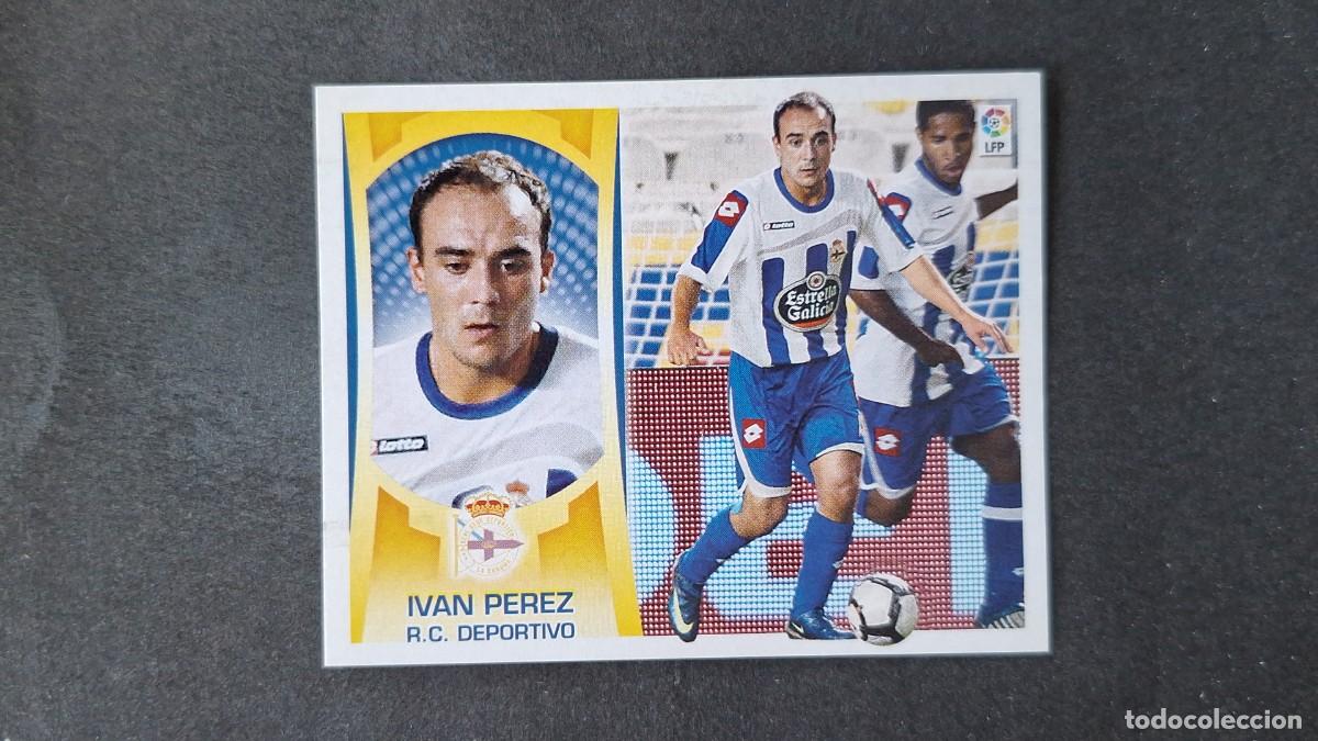 Fu&szlig;ball-Sticker: L3 IVAN PEREZ DEPORTIVO DE LA CORU&Ntilde;A COLOCA LIGA ESTE 2009 2010 09 10 NUNCA PEGADO SIN PEGAR
