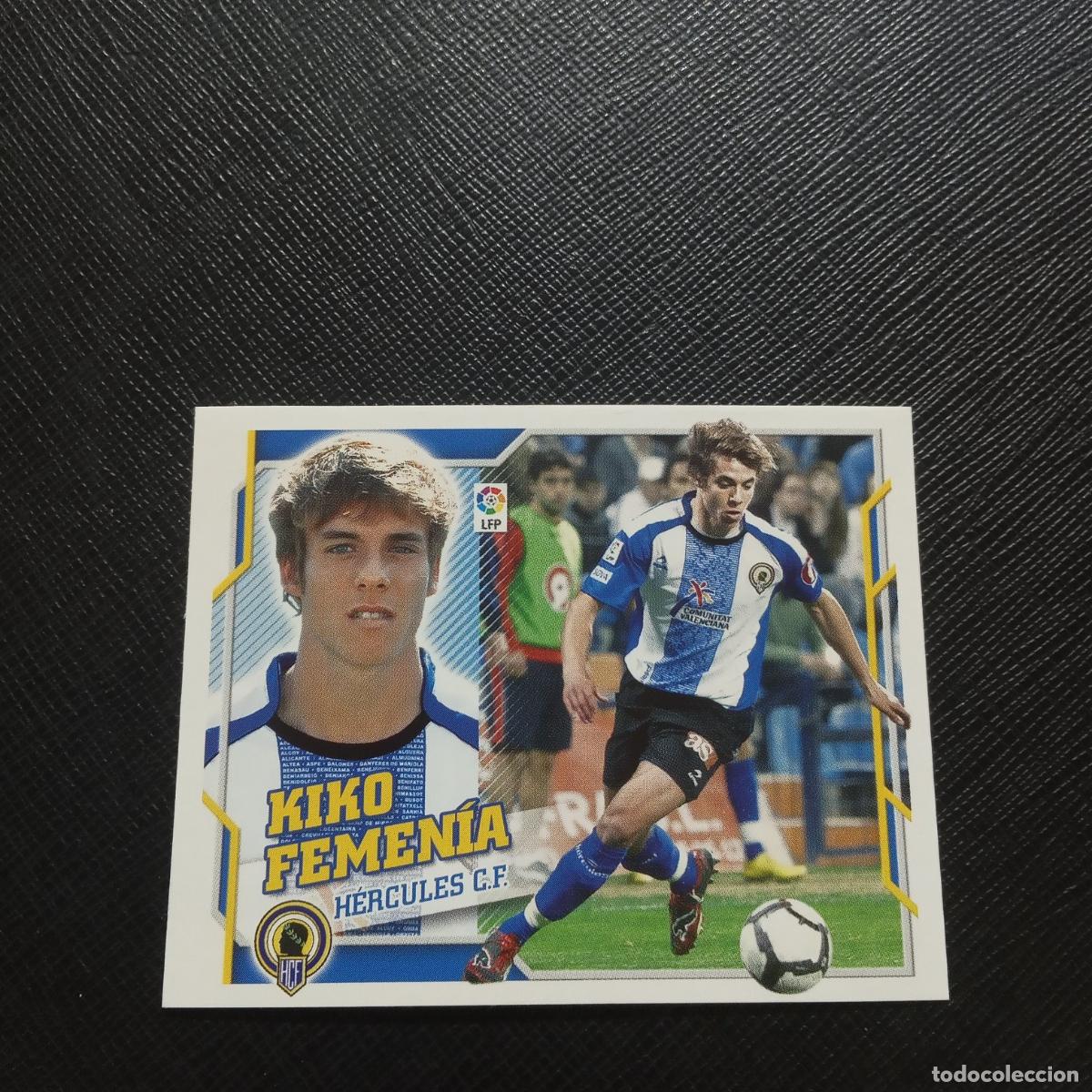 Fu&szlig;ball-Sticker: KIKO FEMENIA HERCULES ESTE 2010 2011 CROMO FUTBOL 10 11 - SIN PEGAR - A203 PG91