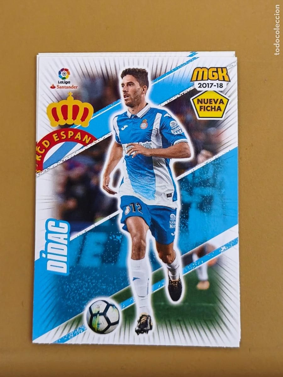 Fu&szlig;ball-Sticker: didac, 2017 18 nueva ficha