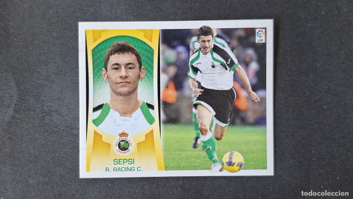 Fu&szlig;ball-Sticker: L3 SEPSI RACING DE SANTANDER COLOCA LIGA ESTE 2009 2010 09 10 NUNCA PEGADO SIN PEGAR